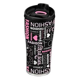 Herevin 440 ml Fashion Desenli Konik Kahve Kupası