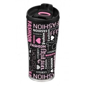 Herevin 440 ml Fashion Desenli Konik Kahve Kupası