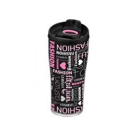 Herevin 440 ml Fashion Desenli Konik Kahve Kupası