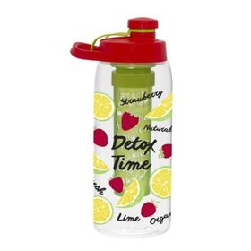Herevin İnfuserli Çilek Desen Detox 900 ml Matara