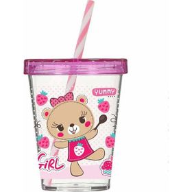 Herevin Looney Tunes Desenli 450 ml Pipetli Bardak