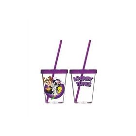 Herevin Looney Tunes Desenli 450 ml Pipetli Bardak