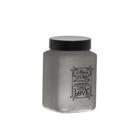 Herevin Mat Füme 1.5 lt Kare Kavanoz