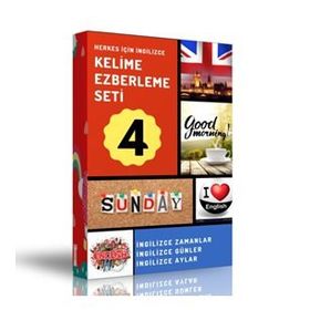 Herkes İçin İngilizce Kelime Ezberleme Modül Kitabı-4 Enine Boyuna Eğitim