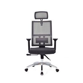 Herkese Mobilya Perla Siyah Fileli Deri Makam Koltuğu Ofis Koltuğu