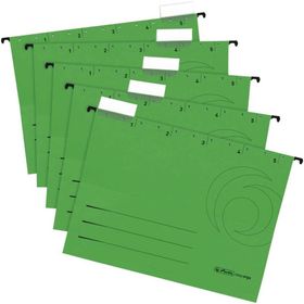 Herlitz 5874680 Yeşil 5'li Askılı Dosya