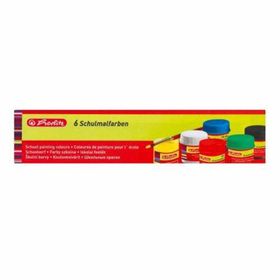 Herlitz 6'lı 025 Guaj Boya