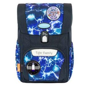 Herlitz TGJP-001A Mavi Siyah Işıklı Okul Çantası