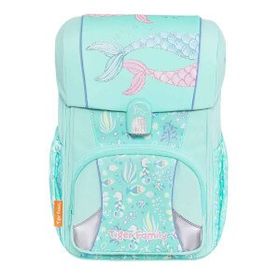Herlitz TGJP-006A Yeşil Deniz Kızı Kuyruğu Desenli Okul Çantası