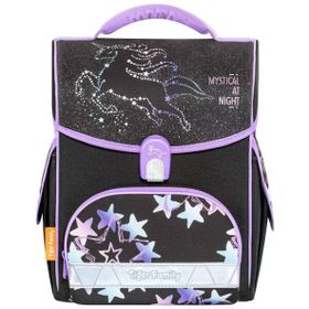 Herlitz TGJT-001A Yıldız Desenli Siyah Okul Çantası