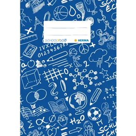 Herma 19415 DIN A5 Mavi 10'lu Defter Kılıfı