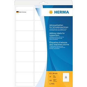 Herma 4431 67x38 mm Adres Etiketi