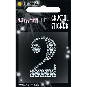 Herma Sayı 2 Kristal Etiket