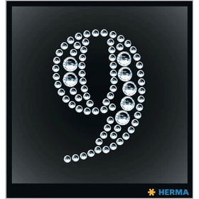 Herma Sayı 9 Kristal Etiket