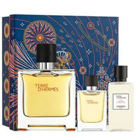 Hermes 3346131430635 Terre D'hermes Pure Perfume 75 Ml + 125 ml Sprey Erkek Parfüm Seti