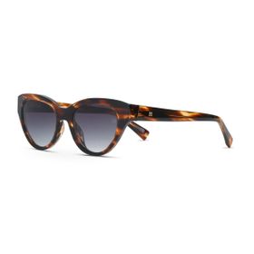 Hermossa Burcu Esmersoy X HM 1649 C2 Cat Eye Asetat Havana Kadın Güneş Gözlüğü