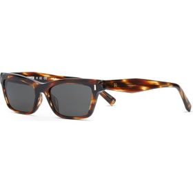 Hermossa Burcu Esmersoy X HM 1654 C2 Dikdörtgen Asetat Kahverengi Havana Unisex Güneş Gözlüğü