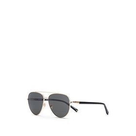 Hermossa Burcu Esmersoy X HM 1667 C1 Siyah Metal Unisex Güneş Gözlüğü