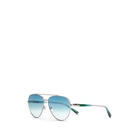Hermossa Burcu Esmersoy X HM 1667 C4 Yeşil Metal Unisex Güneş Gözlüğü