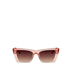 Hermossa HM 1540 C 3 Cat Eye Pembe Asetat Kadın Güneş Gözlüğü