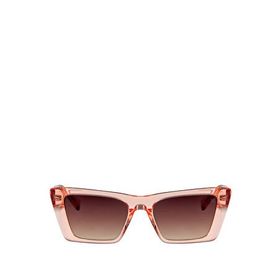 Hermossa HM 1540 C 3 Cat Eye Pembe Asetat Kadın Güneş Gözlüğü