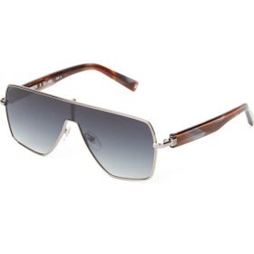 Hermossa HM 1621 C3 Dikdörtgen Gümüş Kahverengi Unisex Güneş Gözlüğü