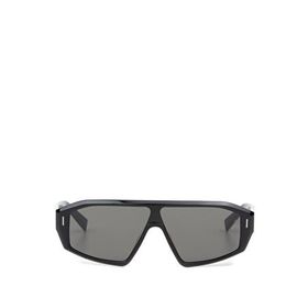 Hermossa HM 1624 C1 Geometrik Siyah Unisex Güneş Gözlüğü