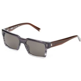 Hermossa HM 1625 C3 Dikdörtgen Gri Kahverengi Unisex Güneş Gözlüğü