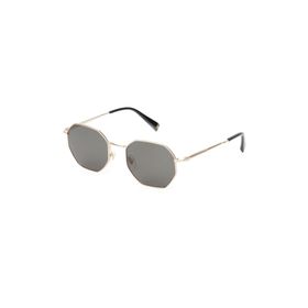 Hermossa HM 1632 C1 Geometrik Altın Unisex Güneş Gözlüğü