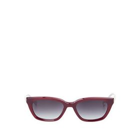 Hermossa HM 1635 C4 Cat Eye Bordo Kadın Güneş Gözlüğü