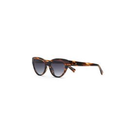 Hermossa HM 1649 C2 50 Cat Eye Kırçıllı Kahverengi Kemik Kadın Güneş Gözlüğü