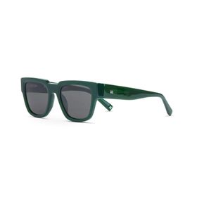 Hermossa HM 1661 C4 52 Kare Şeffaf Yeşil Kemik Unisex Güneş Gözlüğü