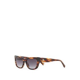 Hermossa HM 1680 C2 Cat Eye Havana Asetat Kadın Güneş Gözlüğü