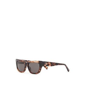 Hermossa HM 1680 C3 Cat Eye Kahve Siyah Asetat Kadın Güneş Gözlüğü