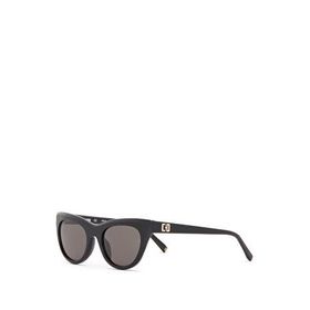 Hermossa HM 1681 C1 Cat Eye Siyah Asetat Kadın Güneş Gözlüğü