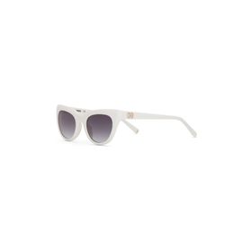 Hermossa HM 1681 C3 Cat Eye Beyaz Kadın Güneş Gözlüğü