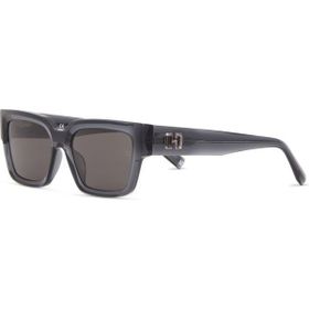 Hermossa HM 1688 C3 Kare Şeffaf Gri Unisex Güneş Gözlüğü