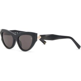 Hermossa HM 1697 C4 Cat Eye Sedefli Siyah Kadın Güneş Gözlüğü