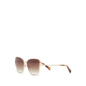 Hermossa HM 1700 C2 Altın Rengi Havana Kahverengi Metal Kadın Güneş Gözlüğü