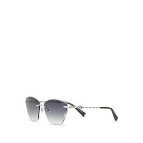 Hermossa HM 1704 C3 Cat Eye Gümüş Metal Kadın Güneş Gözlüğü