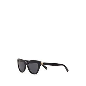 Hermossa HM 1705 C1 Cat Eye Siyah Asetat Kadın Güneş Gözlüğü