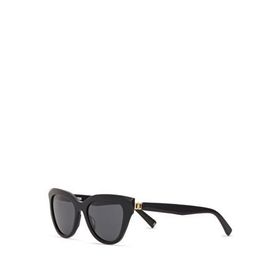 Hermossa HM 1705 C1 Cat Eye Siyah Asetat Kadın Güneş Gözlüğü
