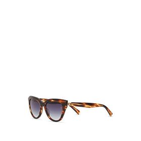 Hermossa HM 1705 C2 Cat Eye Havana Asetat Kadın Güneş Gözlüğü