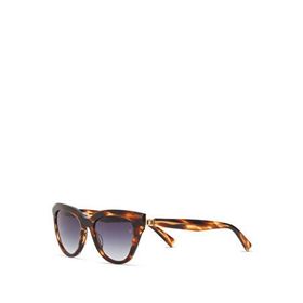 Hermossa HM 1705 C2 Cat Eye Havana Asetat Kadın Güneş Gözlüğü