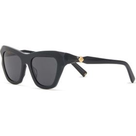 Hermossa HM 1707 C4 Cat Eye Siyah-altın Rengi Asetat Kadın Güneş Gözlüğü