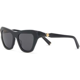 Hermossa HM 1707 C4 Cat Eye Siyah-altın Rengi Asetat Kadın Güneş Gözlüğü