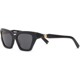 Hermossa HM 1708 C1 Cat Eye Siyah Asetat Kadın Güneş Gözlüğü