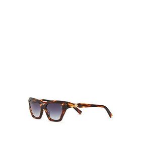 Hermossa HM 1708 C2 Cat Eye Havana Asetat Kadın Güneş Gözlüğü