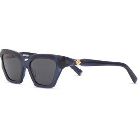 Hermossa HM 1708 C4 Cat Eye Lacivert Asetat Kadın Güneş Gözlüğü