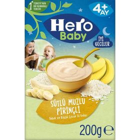 Hero Baby 200 gr Sütlü Muzlu Pirinçli Bebek Maması